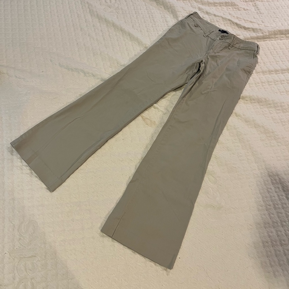 Gap Wide-Leg Khaki Pants